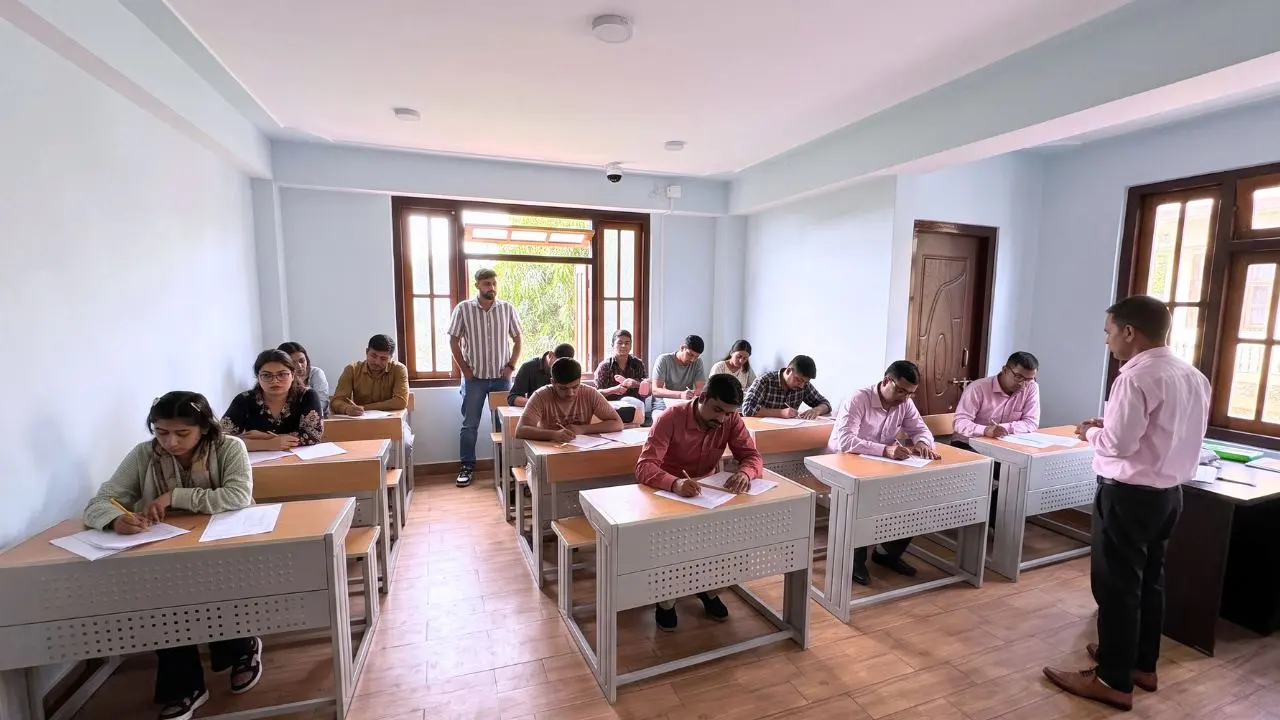 Classroom in session