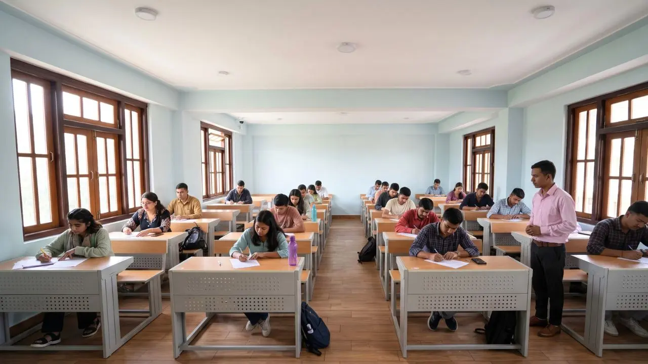 Well-lit, modern classrooms